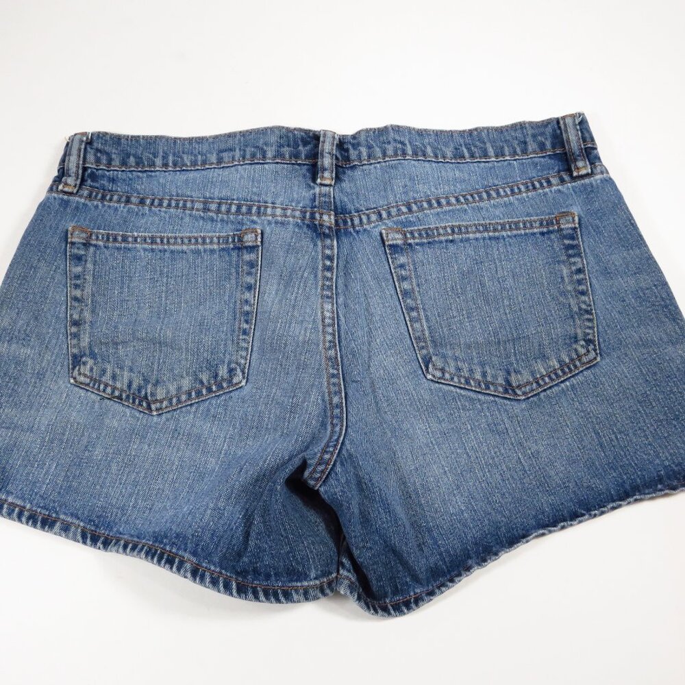 Womens Ralph Lauren Sport Short Shorts 10 Mid rise Denim - Picture 5 of 6